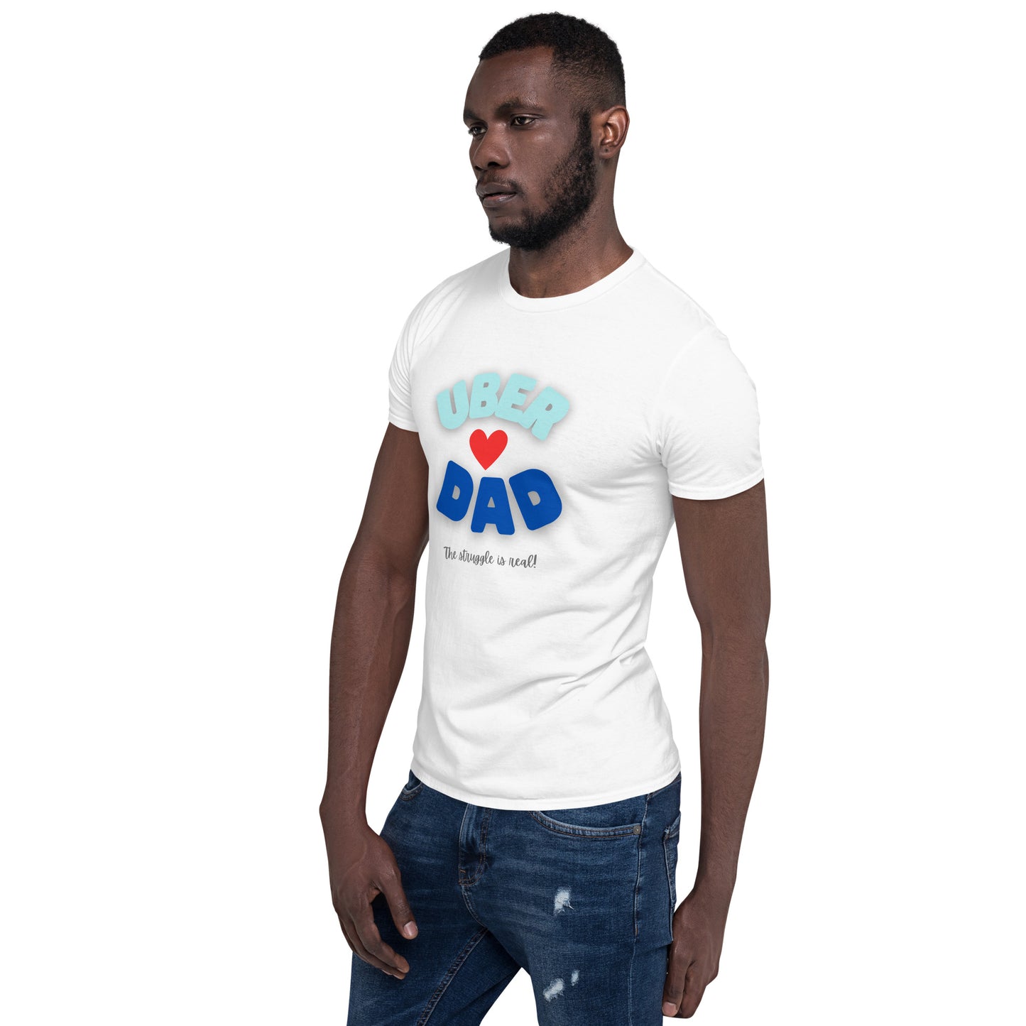 Short-Sleeve Unisex T-Shirt-UBER DAD