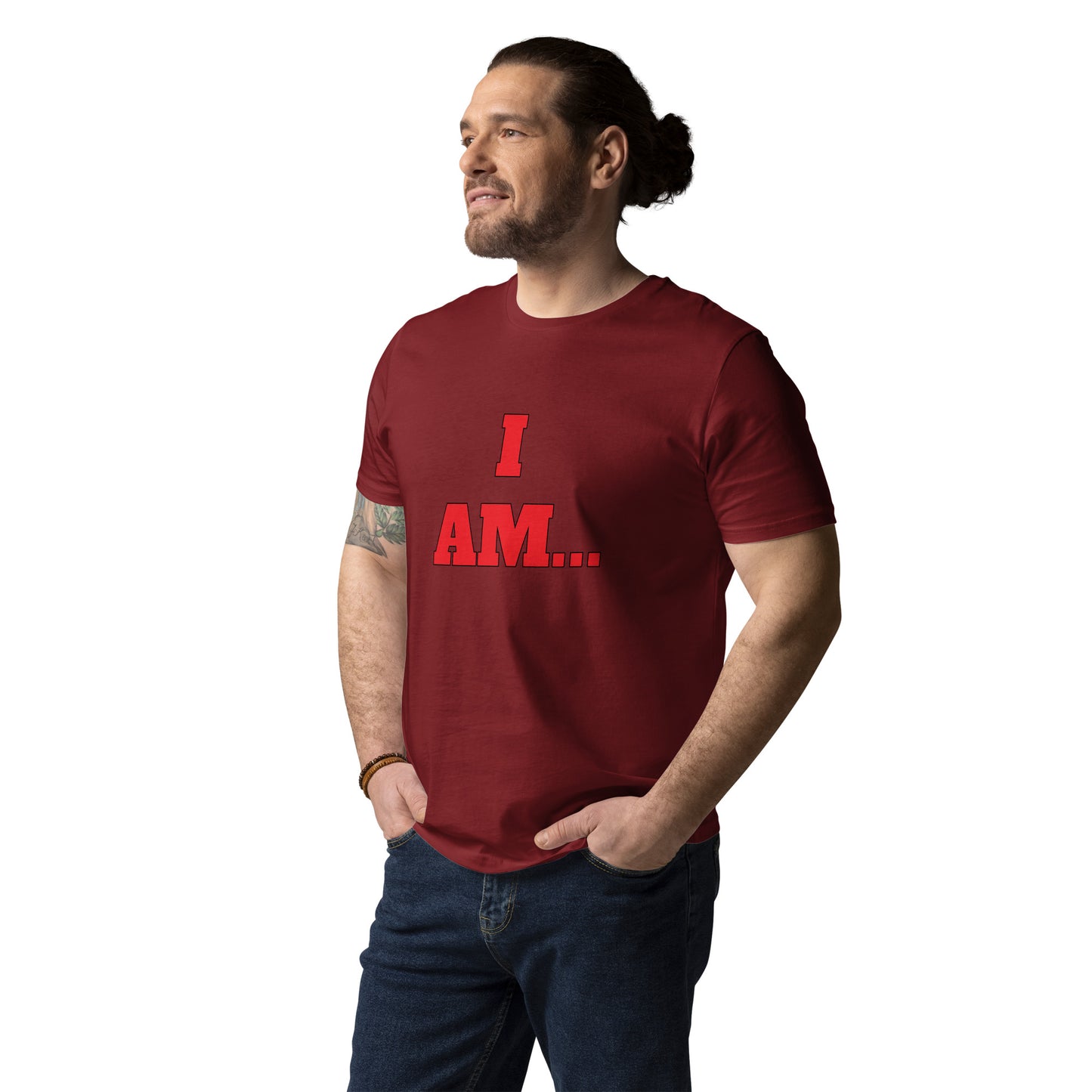 Unisex Organic Cotton T-Shirt-I AM...and I WAS...