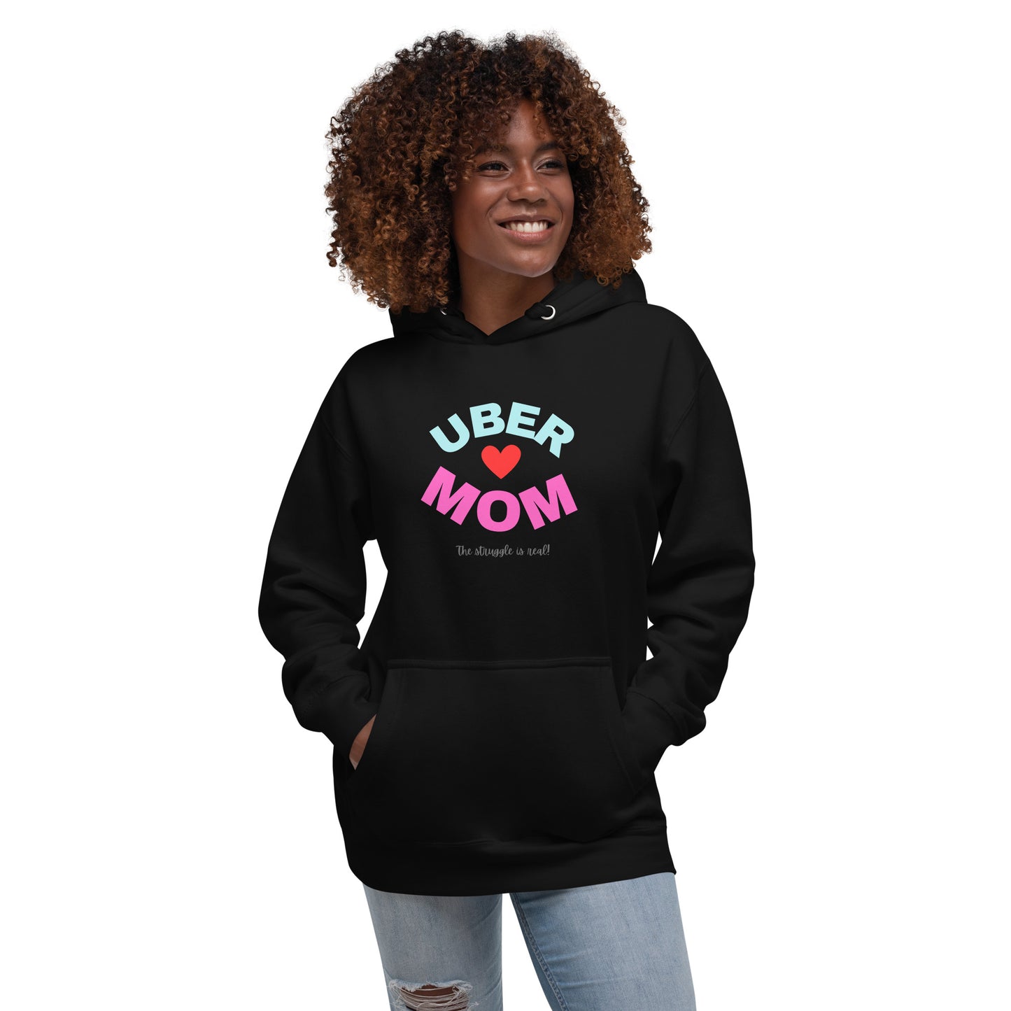 Unisex Hoodie-UBER MOM