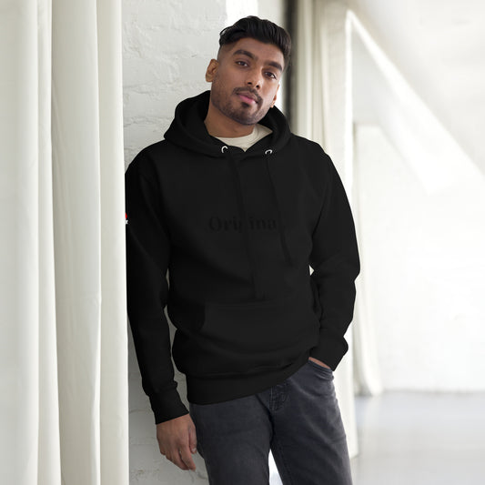 Unisex Hoodie-Original. Men (Black Font) Conversation Pieces