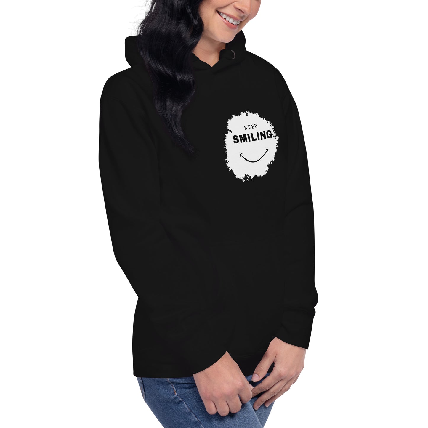 Unisex Hoodie-KEEP SMILING