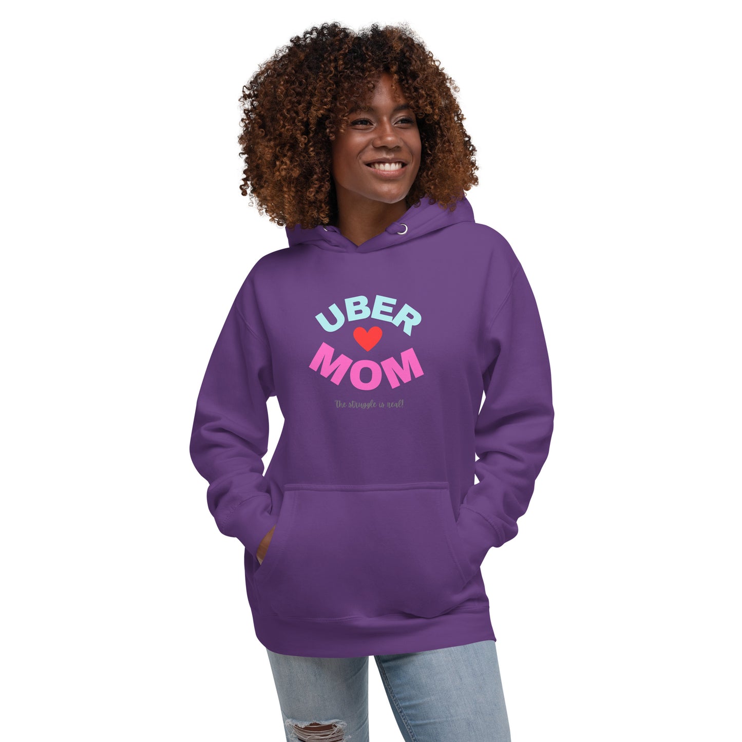 Unisex Hoodie-UBER MOM