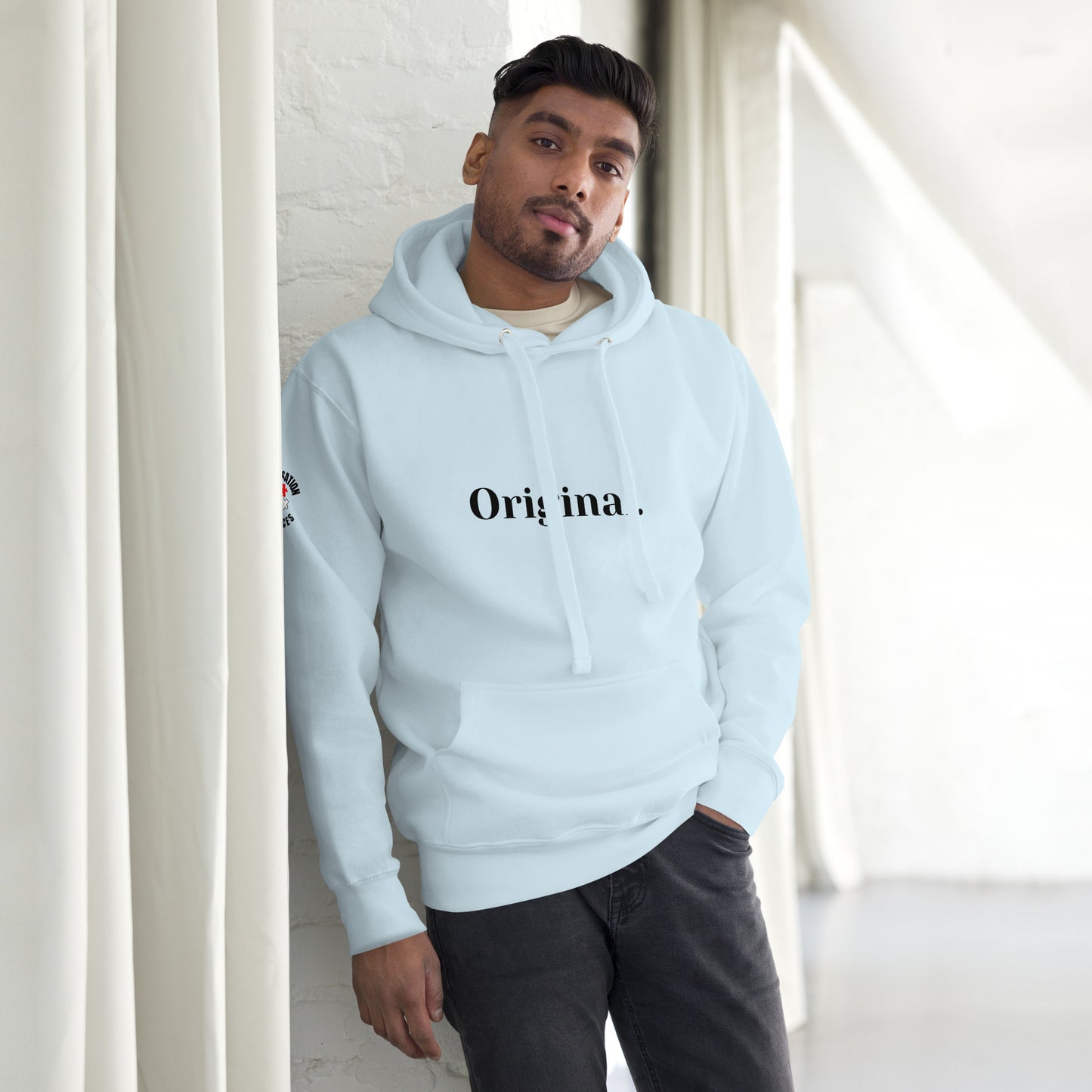 Unisex Hoodie-Original. (Black Font) Conversation Pieces