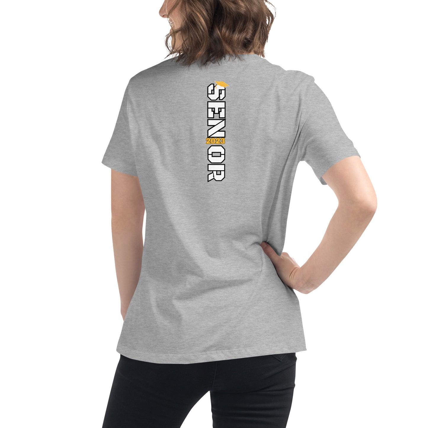 Women's Relaxed T-Shirt-Class of 2023 (GOLD)