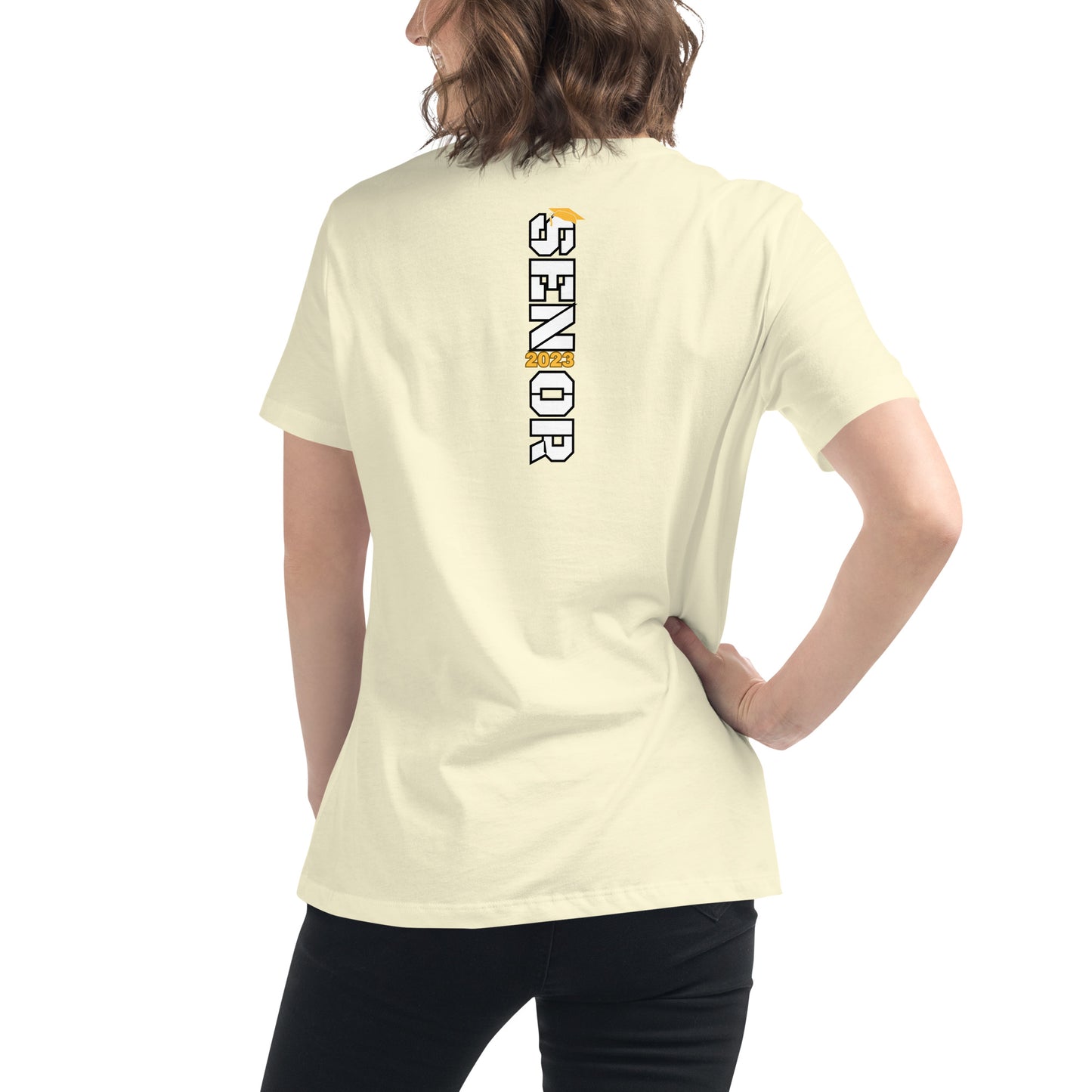 Women's Relaxed T-Shirt-Class of 2023 (GOLD)