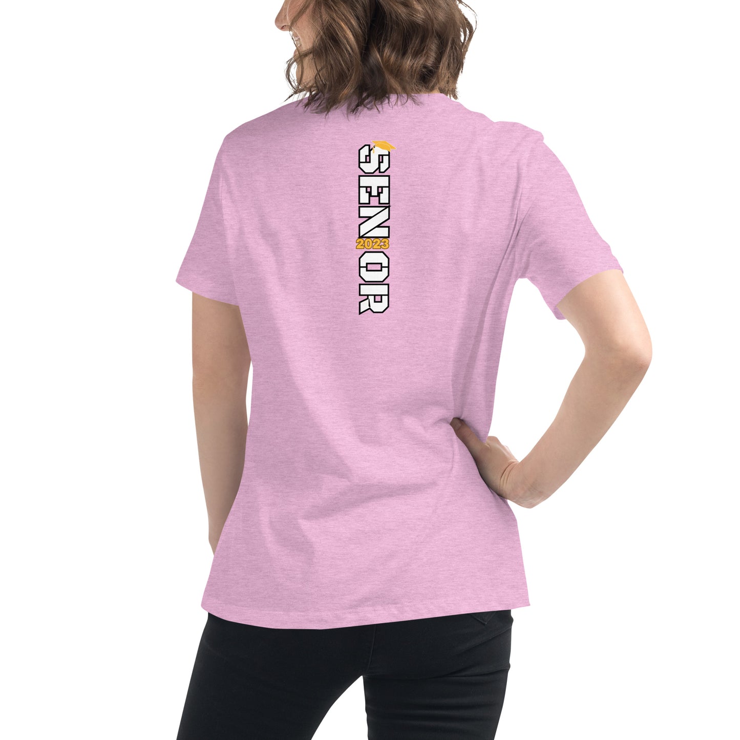 Women's Relaxed T-Shirt-Class of 2023 (GOLD)