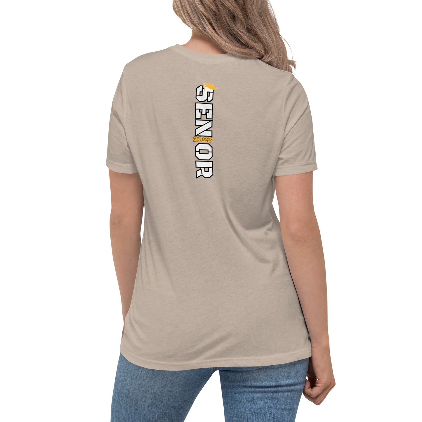 Women's Relaxed T-Shirt-Class of 2023 (GOLD)