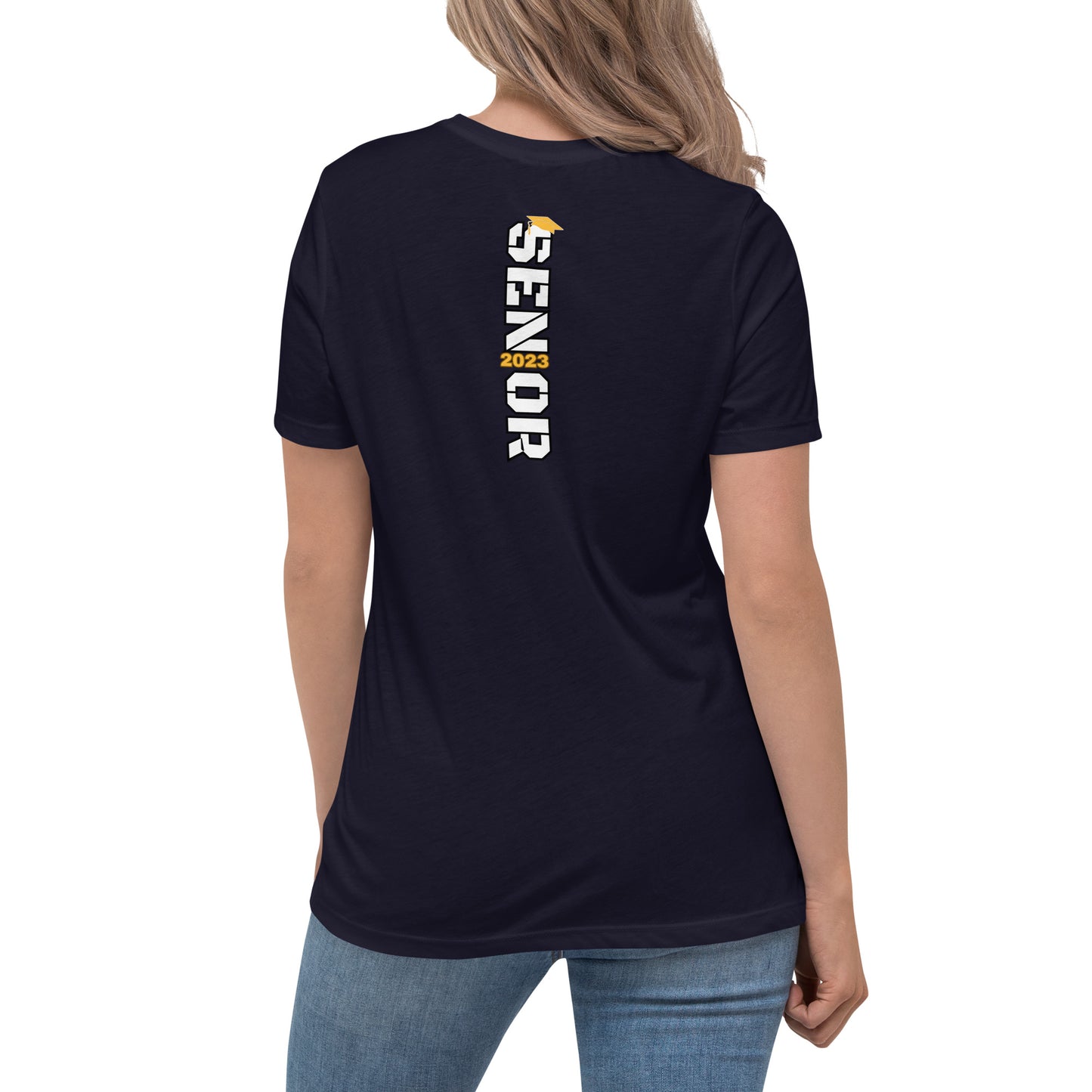 Women's Relaxed T-Shirt-Class of 2023 (GOLD)